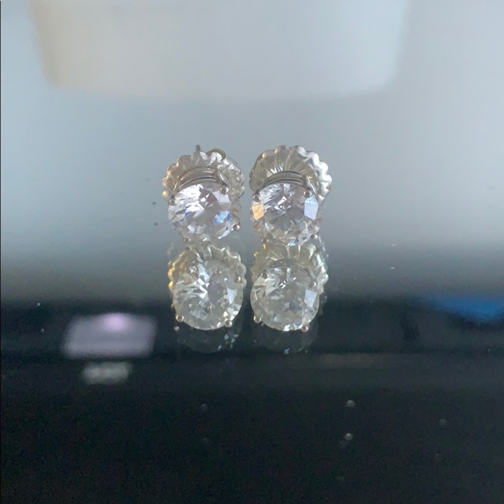 Cubic Zirconia Studs